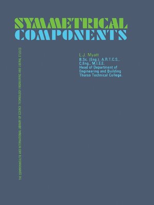 cover image of Symmetrical Components